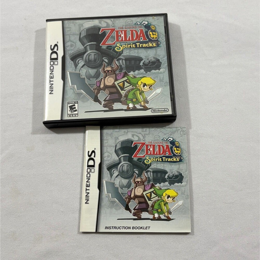 The Legend of Zelda Spirit Tracks Nintendo DS 2009 Case Manual No Game Authentic
